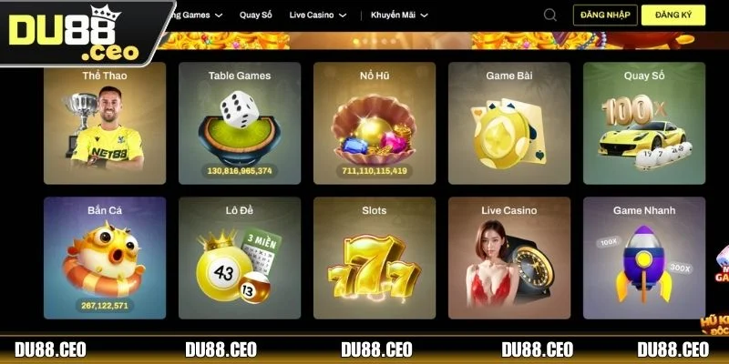 Sân chơi sở hữu kho game đỉnh cao với hàng trăm trò chơi hấp dẫn